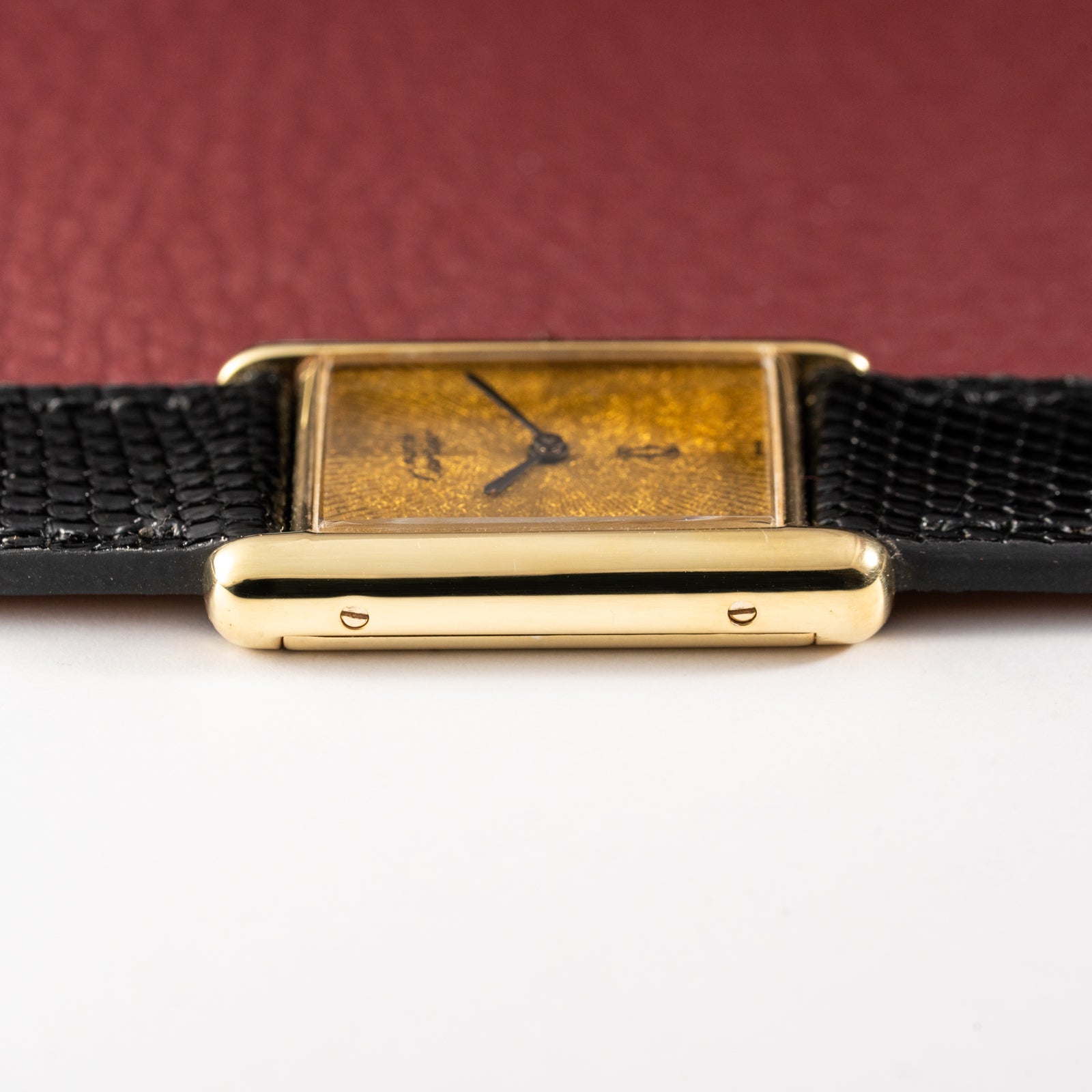 Cartier Must de Tank Vermeil "Discor" Dial GM (1990s)