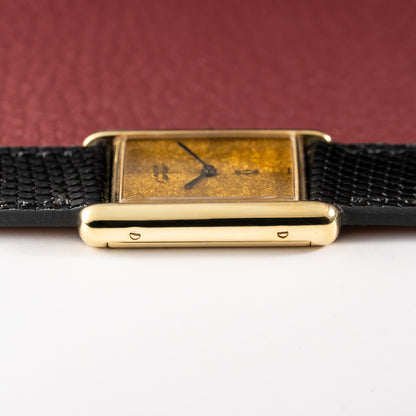 Cartier Must de Tank Vermeil "Discor" Dial GM (1990s)
