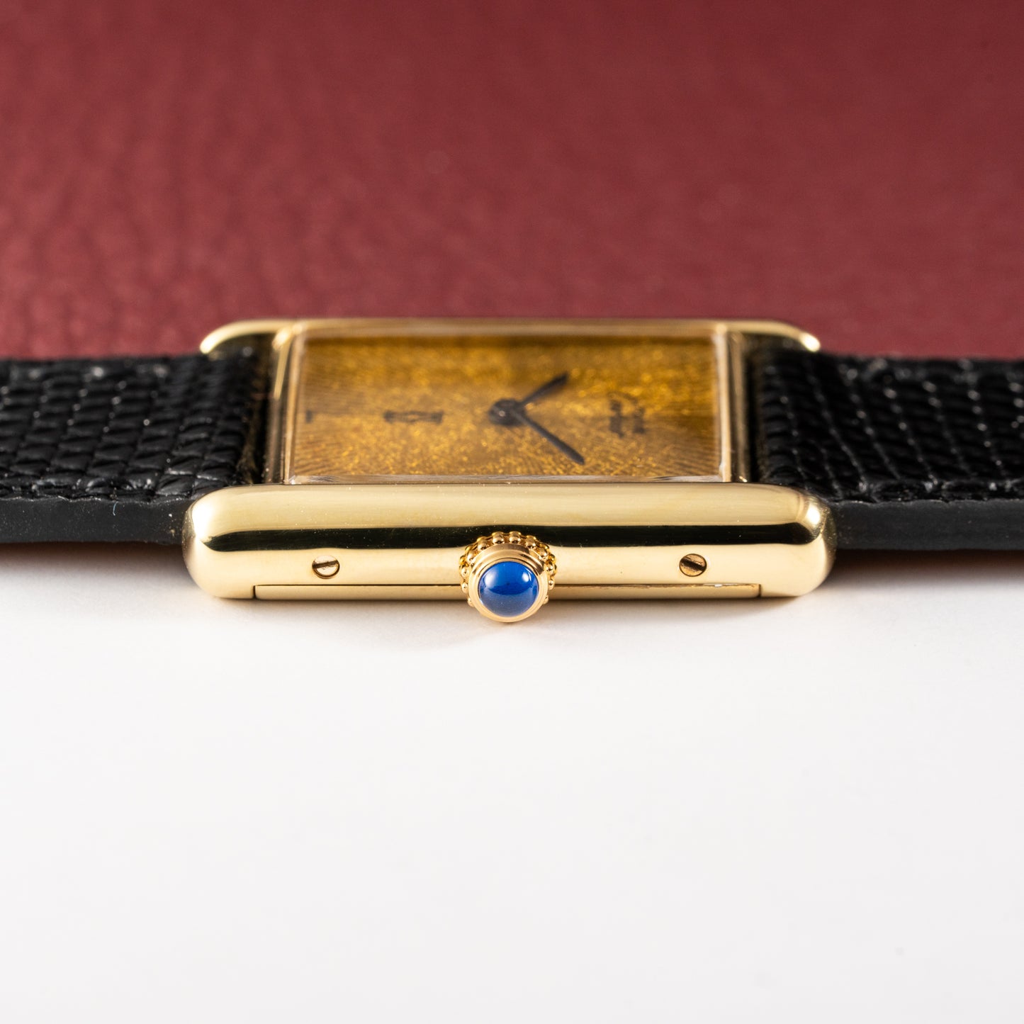 Cartier Must de Tank Vermeil "Discor" Dial GM (1990s)