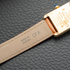 Cartier Must de Tank Vermeil White Opaline Roman Dial PM Ref. 5057001