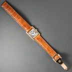 Cartier Must de Tank Vermeil White Opaline Roman Dial PM Ref. 5057001