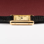 Cartier Must de Tank Vermeil Lemon Roman 1990s Mint Condition
