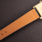 Cartier Tank Must de Black Roman Vermeil GM from 1980s