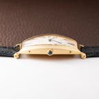 Cartier Tonneau Paris 18K Yellow Gold GM Large Size Pre CPCP 1980s