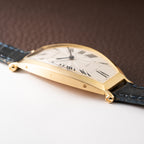 Cartier Tonneau Paris 18K Yellow Gold GM Large Size Pre CPCP 1980s