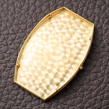 Cartier Tonneau Paris 18K Yellow Gold GM Large Size Pre CPCP 1980s