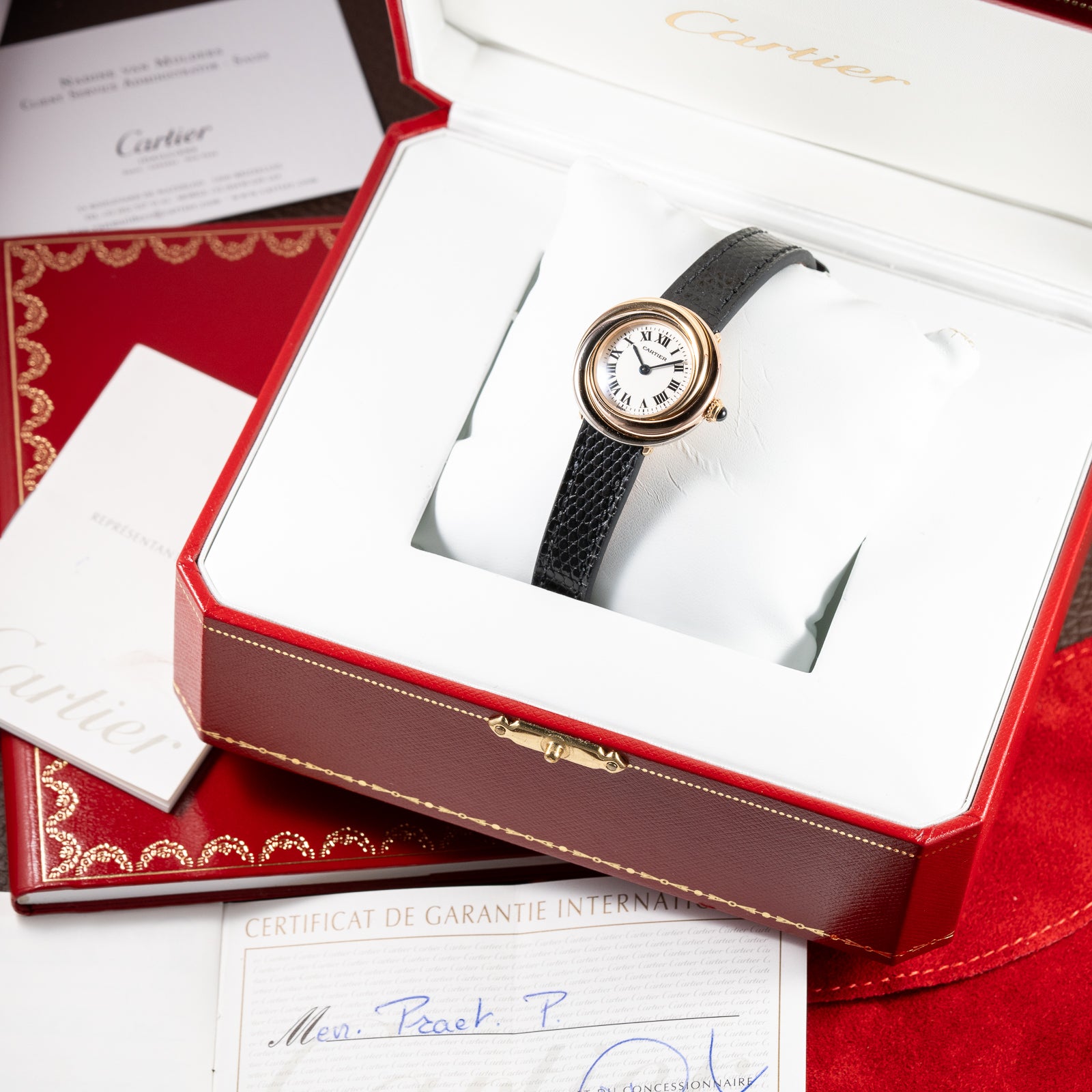 Cartier Trinity White Rosé Yellow Gold 18K Three-Gold Full Set from 20 ...