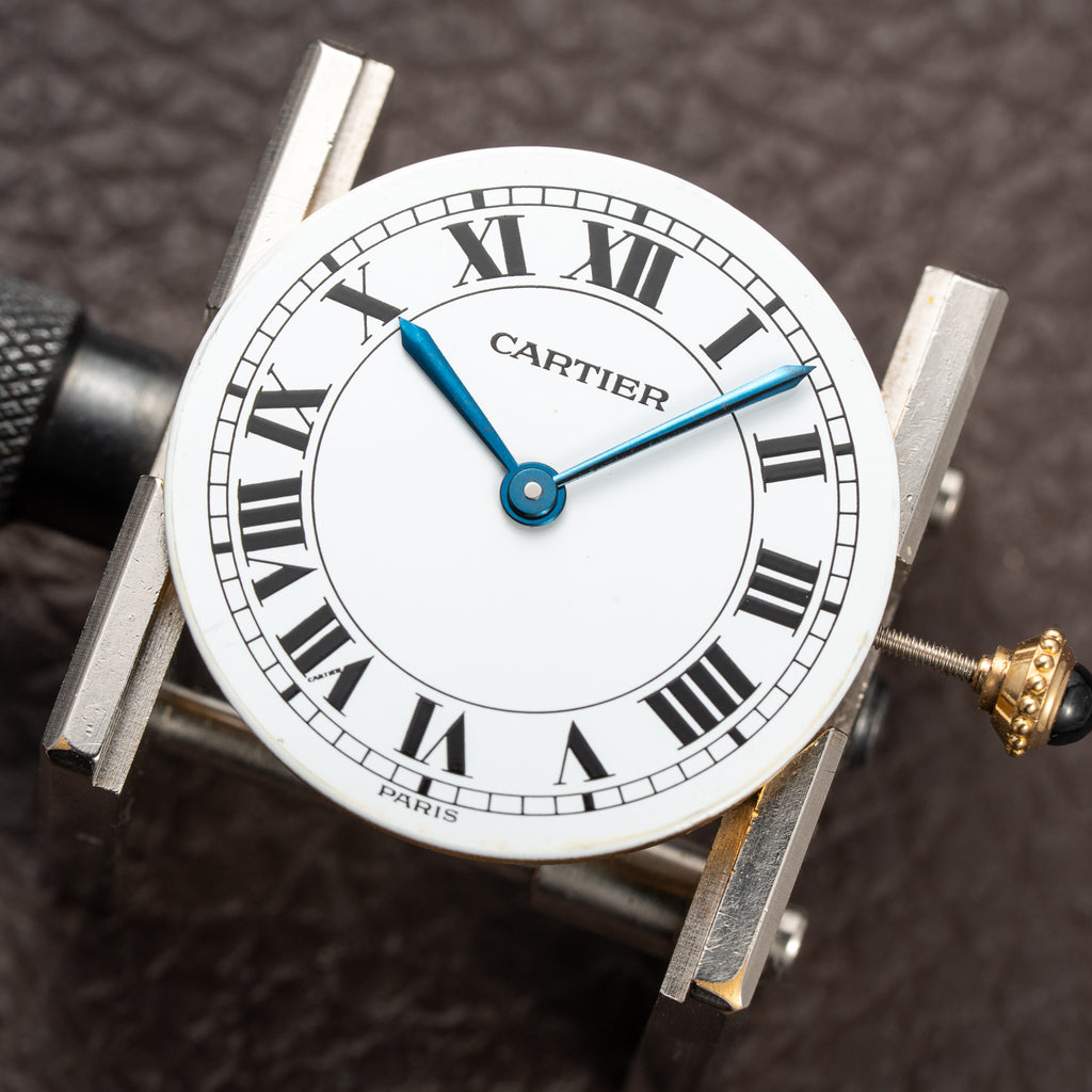 Cartier Vendôme Rond 'Paris' Diamond Set 18K Yellow Gold Ref. 78090 From 1970s