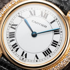Cartier Vendôme Rond 'Paris' Diamond Set 18K Yellow Gold Ref. 78090 From 1970s