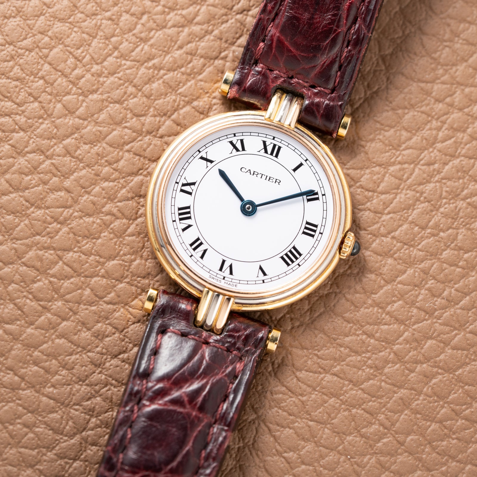 Cartier Vendôme Louis Trinity 18K 3 Ors PM Ref. 81004 from 1980s