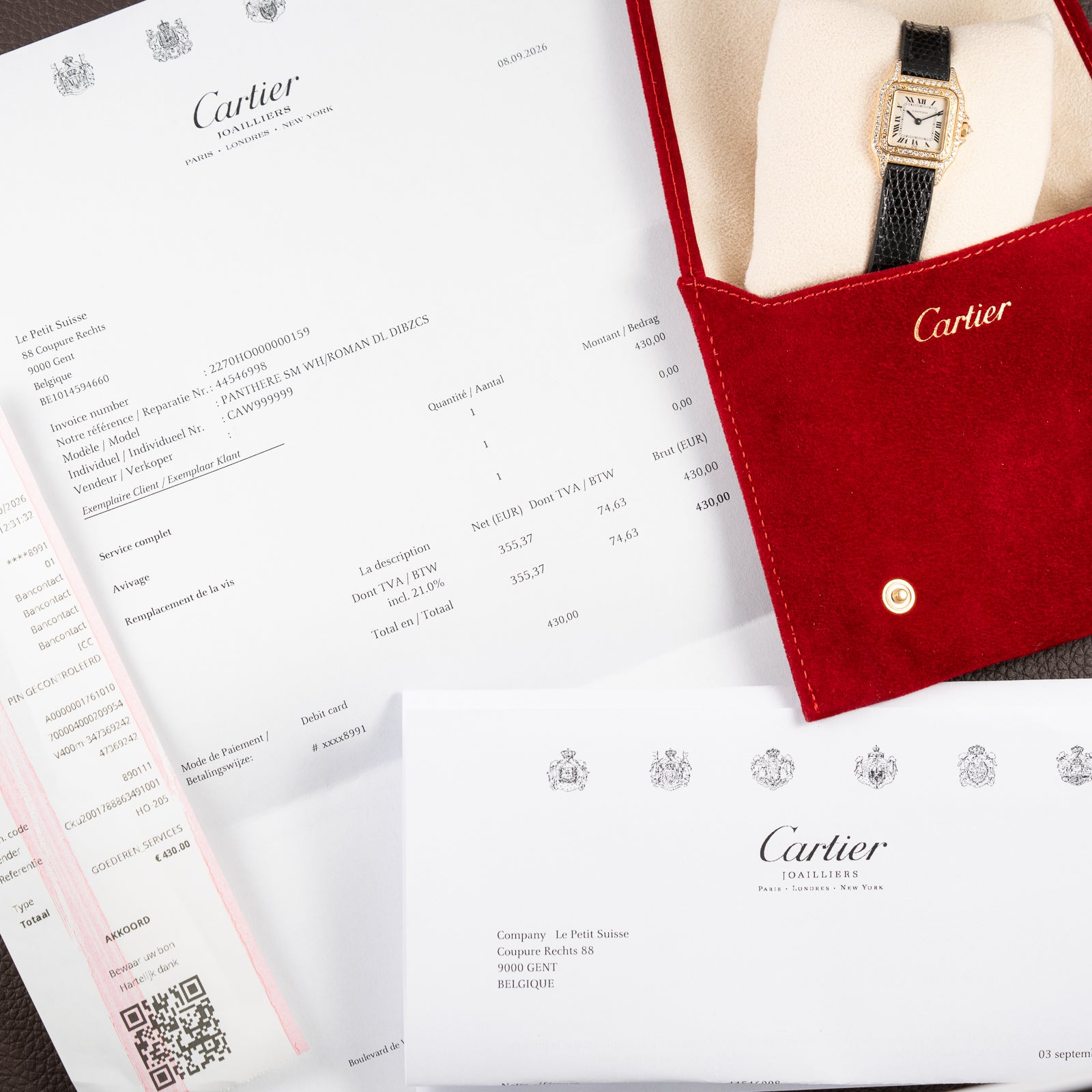 Cartier Panthère Factory Diamond Pavé 18K Yellow Gold PM w/ Cartier Service 2026 Ref. 8057929