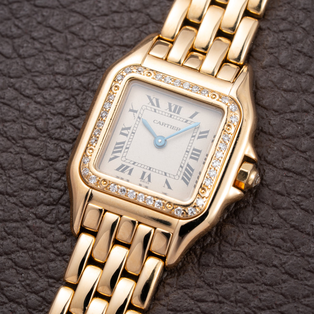 Cartier Panthère Factory Diamond 18K Yellow Gold PM Cartier Serviced 2026 with 2y Warranty Ref. 866911