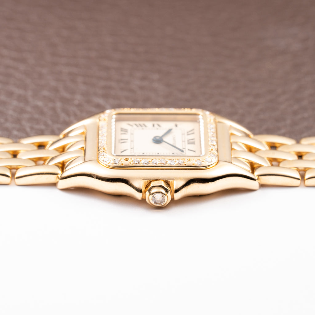 Cartier Panthère Factory Diamond 18K Yellow Gold PM Cartier Serviced 2026 with 2y Warranty Ref. 866911