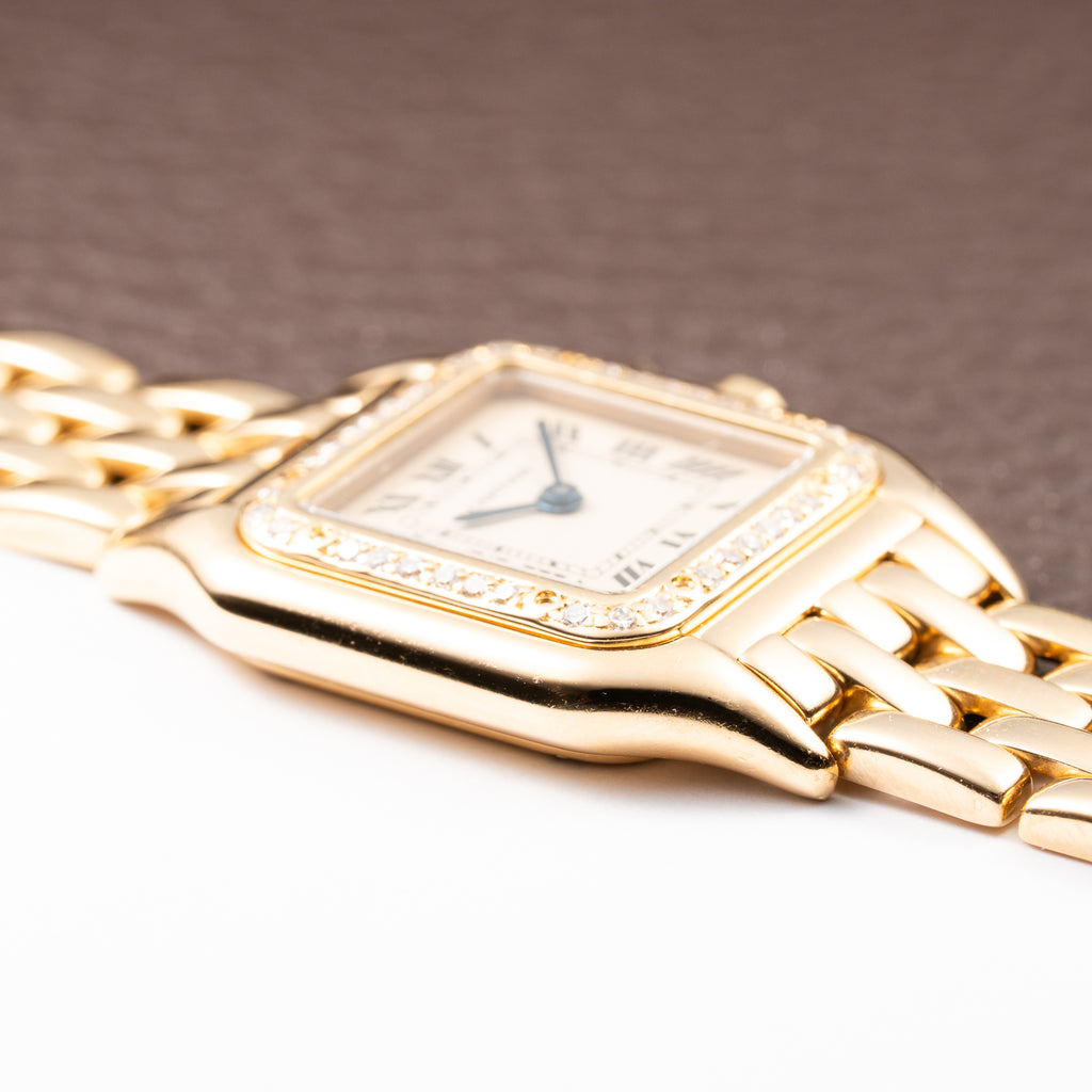 Cartier Panthère Factory Diamond 18K Yellow Gold PM Cartier Serviced 2026 with 2y Warranty Ref. 866911
