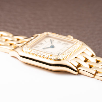 Cartier Panthère Factory Diamond 18K Yellow Gold PM Cartier Serviced 2026 with 2y Warranty Ref. 866911