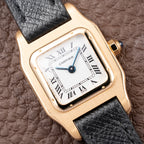 Cartier Santos Dumont PM 18K Yellow Gold Quartz Ref 66024 from 1990s