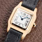 Cartier Santos Dumont PM 18K Yellow Gold Quartz Ref 66024 from 1990s