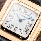 Cartier Santos Dumont PM 18K Yellow Gold Quartz Ref 66024 from 1990s