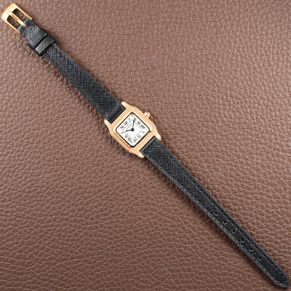 Cartier Santos Dumont PM 18K Yellow Gold Quartz Ref 66024 from 1990s