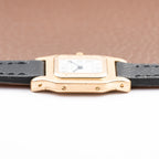 Cartier Santos Dumont PM 18K Yellow Gold Quartz Ref 66024 from 1990s