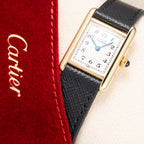 Cartier Tank Must de Breguet Numerals Dial Vermeil Quartz Cartier Serviced 2026 PM Ref. 5057001 from 1990s