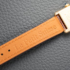 Cartier Tank Must de Roman Lemon Dial Vermeil PM 1980s
