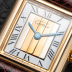 Cartier Tank Must de Vermeil ‘Trinity' Tricolor Dial PM Ref 5057001 from 1990s