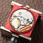 Cartier Must de Tank Vermeil Art Deco Roman Dial GM Reference 6 81006