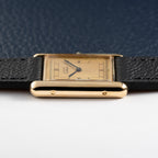 Cartier Must de Tank Vermeil Art Deco Roman Dial GM Reference 6 81006