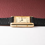 Cartier Tank Must de Vermeil Lemon Roman Dial PM Reference 3 66001