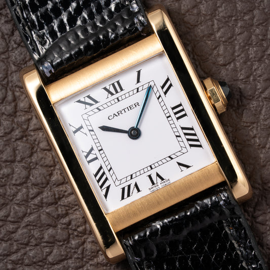 Cartier Tank Normale 18K Yellow Gold Ref. 78092 from 1970s