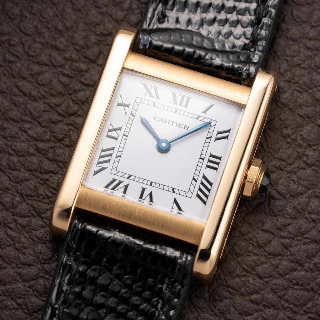 Cartier Tank Normale 18K Yellow Gold Ref. 78092 from 1970s