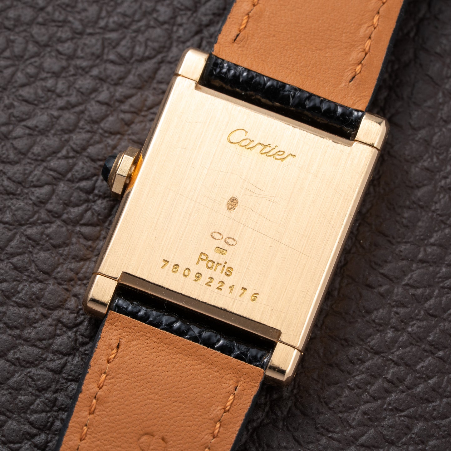 Cartier Tank Normale 18K Yellow Gold Ref. 78092 from 1970s