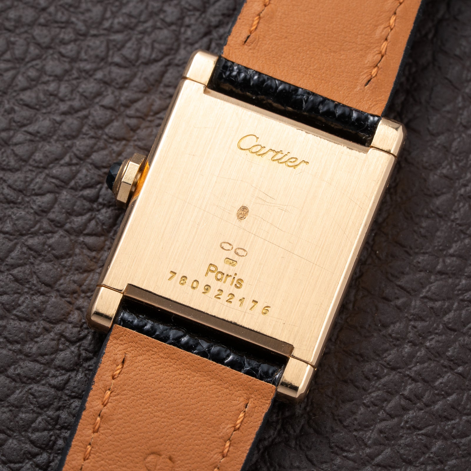 Cartier Tank Normale 18K Yellow Gold Ref. 78092 from 1970s