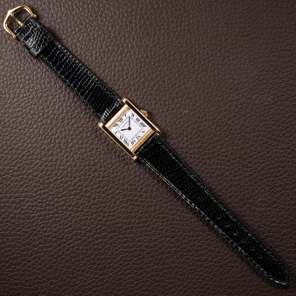 Cartier Tank Normale 18K Yellow Gold Ref. 78092 from 1970s