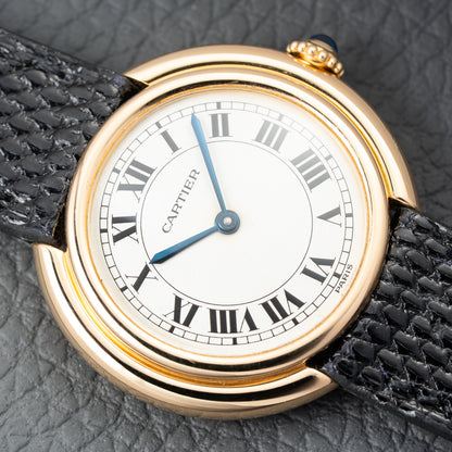 Cartier Vendôme Jumbo Automatic 'Paris' dial 18K Yellow Gold Ref 17003 from 1970s