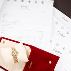 Cartier Panthère Ronde Vendôme Factory Diamond 18K Yellow Gold PM Cartier Service 2026 Ref. 66920 From 1990