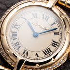 Cartier Panthère Ronde Vendôme Factory Diamond 18K Yellow Gold PM Cartier Service 2026 Ref. 66920 From 1990
