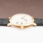 Cartier Retailed Baume et Mercier 18k Yellow Gold with Stock Numbers Ref 36493 from 1970s
