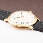 Cartier Retailed Baume et Mercier 18k Yellow Gold with Stock Numbers Ref 36493 from 1970s