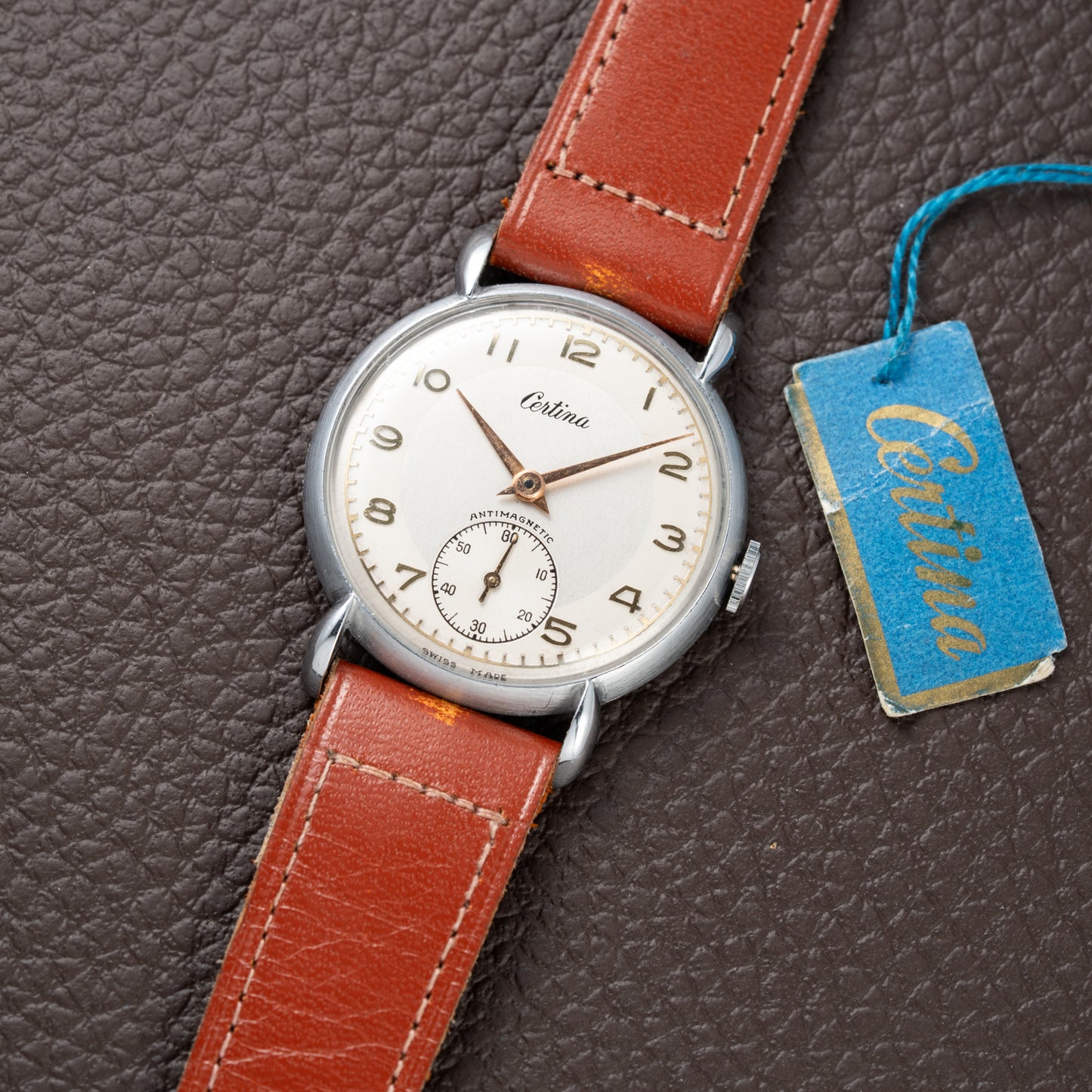 Certina Antimagnetic New Old Stock by Kurt Fréres from 1940s/50s