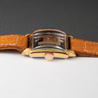 Certina NOS Square Two Tone Black & Salmon Dial 1940/50s