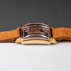 Certina NOS Square Two Tone Black & Salmon Dial 1940/50s