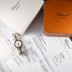Chopard St. Moritz Triple Calendar Moonphase Gold/Steel Full Set Ref. 8042 from 1980s