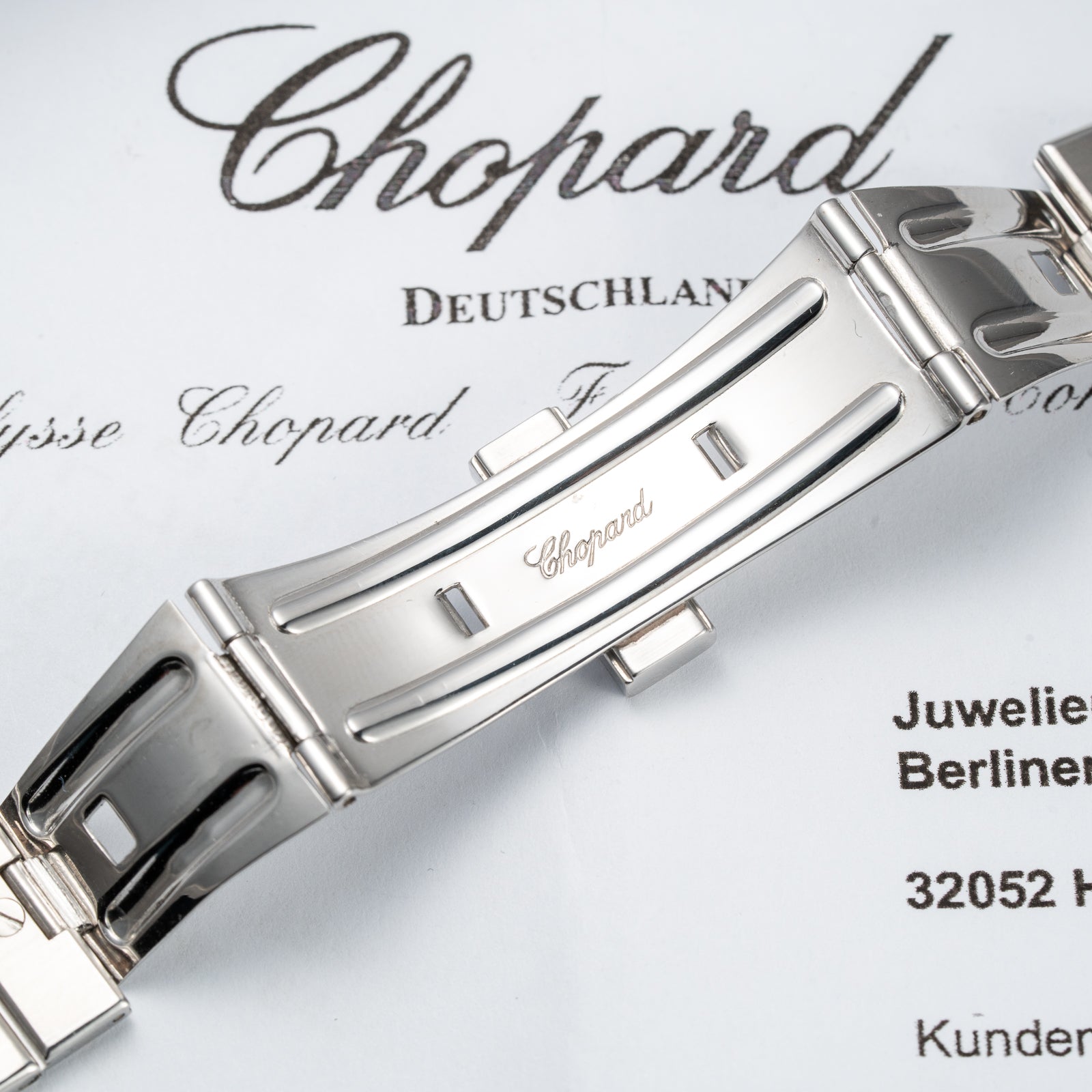 Chopard St. Moritz Triple Calendar Moonphase Gold/Steel Full Set Ref. 8042 from 1980s