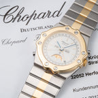 Chopard St. Moritz Triple Calendar Moonphase Gold/Steel Full Set Ref. 8042 from 1980s