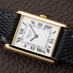 Chopard Tank 18k Yellow Gold Manual Winding Ref. 2111 with Original Box and Service Papers