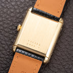 Chopard Tank 18k Yellow Gold Manual Winding Ref. 2111 with Original Box and Service Papers