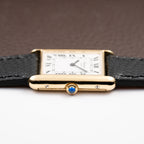 Chopard Tank 18k Yellow Gold Manual Winding Ref. 2111 with Original Box and Service Papers
