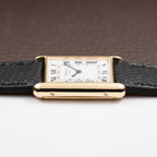 Chopard Tank 18k Yellow Gold Manual Winding Ref. 2111 with Original Box and Service Papers